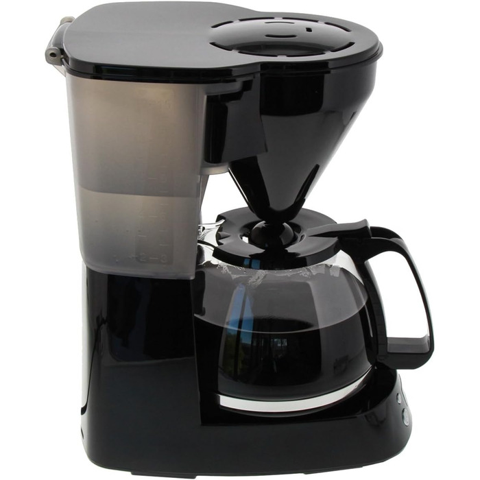 Кавоварка фільтраційна Melitta Easy Timer з таймером, скляною колбою, антикрапельною системою, 10 чашок, чорна