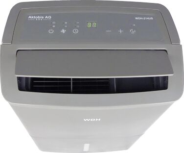 Зволожувач повітря Aktobis WDH-214US: тихий, з Wi-Fi, до 16 л/добу, цифровий дисплей