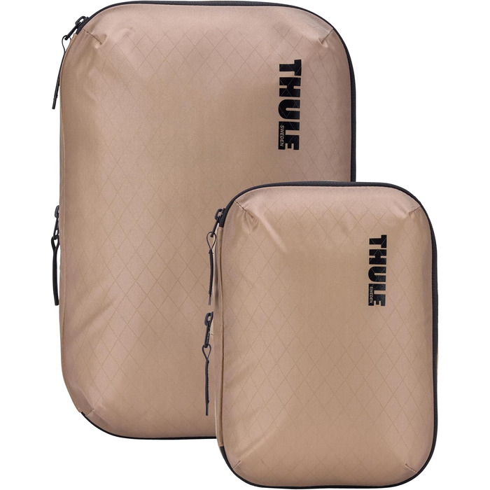 Набір компресійних органайзерів для одягу Thule Packing Cube (Small/Medium Set, Soft Beige)
