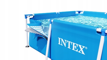Каркасний прямокутний садовий басейн для дітей Intex 28270, 220x150x60 см