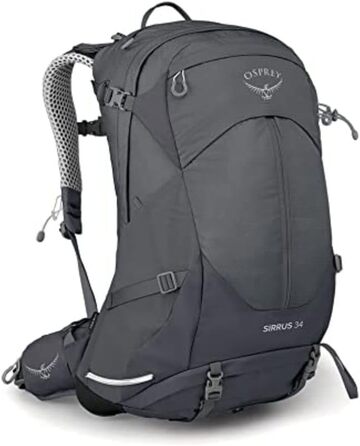 Жіночий туристичний рюкзак Osprey Sirrus 34 л, сірий Tunnel Vision