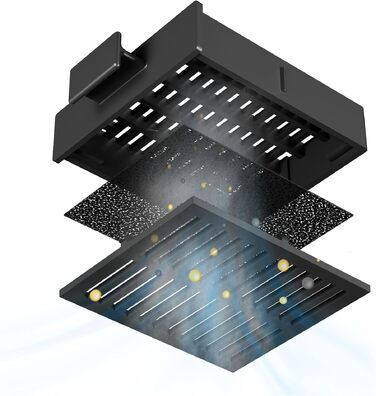 Витяжка кухонна CIARRA CBCB6906D 60 см, вбудована, нержавіюща сталь, LED-підсвітка, продуктивність 391 м³/год, клас A++, режим рециркуляції та відводу