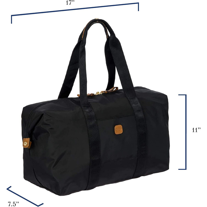 Дорожня сумка BRIC'S Holdall 43 см чорна