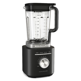 Блендер стаціонарний KitchenAid 5KSB2073EPL Pure Power чорний матовий, 1.5 л, 10 швидкостей, для смузі та супів