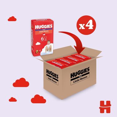 Підгузки-трусики Huggies Ultra Comfort, розмір 6 (15-25 кг), 52 шт.