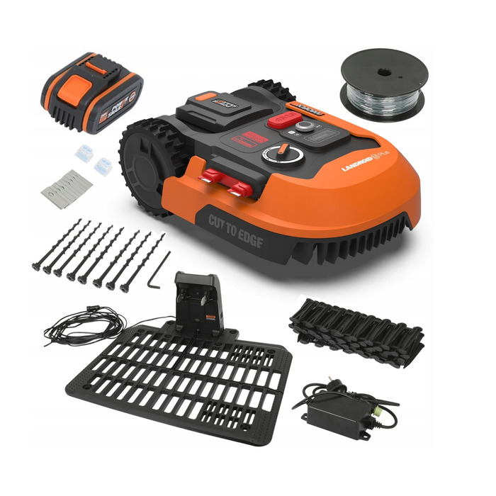 Робот-газонокосарка Worx Landroid WR166E M600+ для ділянок до 600 м²