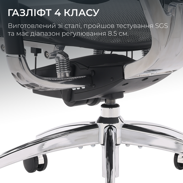 Крісло офісне Sihoo DORO S300 Mesh Dark Grey