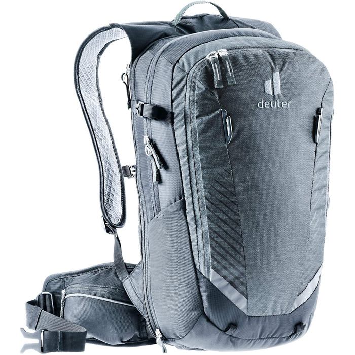 Жіночий велосипедний рюкзак Deuter Compact EXP 12 SL, 15 л, графітово-чорний