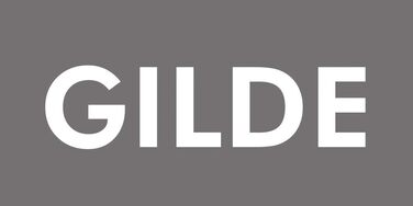 Декоративна настільна лампа GILDE з порцеляни, сіра, з малюнком міських будинків, цоколь E14, 40 Вт, висота 27 см