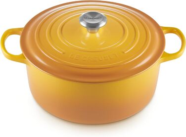 Сковорода Le Creuset Signature з чавуну з кришкою, Ø 28 см, 4.2 л, для всіх типів плит (включно з індукцією), вишнево-червоний колір