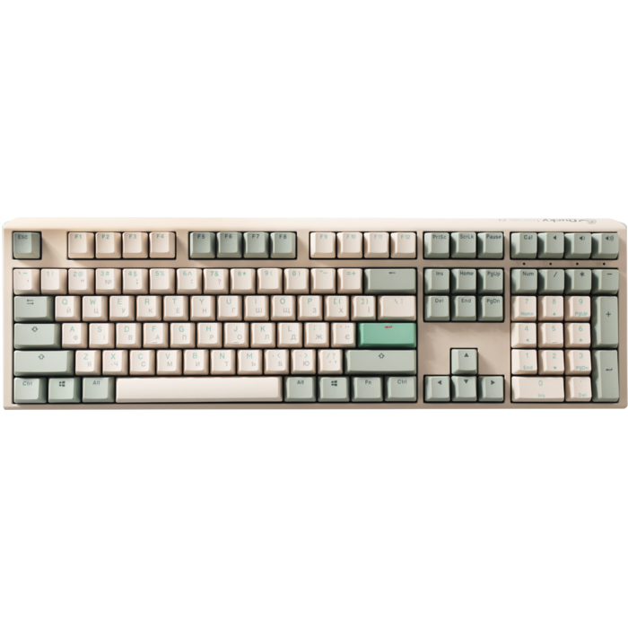 Механічна клавіатура Ducky One 3 Cherry MX Brown Matcha Cream UA