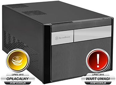 Комп'ютерний корпус SilverStone SST-SG11B Sugo Micro ATX Cube, чорний