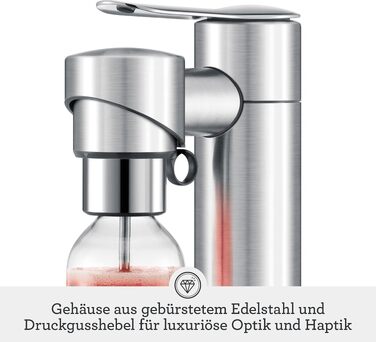 Домашній сифон для газування води Sage The InFizz Fusion, чорний (Schwarzer Noir)