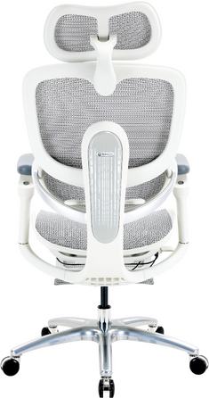 Крісло офісне Sihoo C300 LITE V2 White з підставкою для ніг