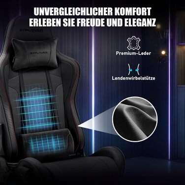 Ігровий симулятор GTPLAYER Simulator Cockpit: стійка для керма з 3D-стереодинаміками, тримачем для монітора, педалей та важеля КПП, регульована, чорна
