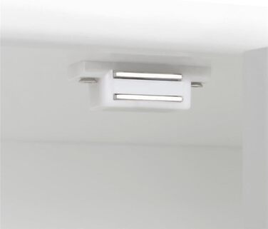Шафа для ванної та кухні Yaheetech з ящиком і подвійними дверцятами, 60x30x80 см, біла комода для зберігання
