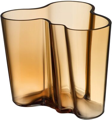Ваза Iittala Alvar Aalto Collection 95 мм, колір Desert, скло, дизайнерська