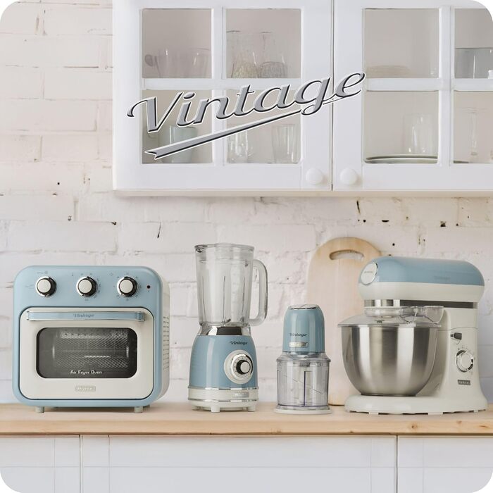 Електричний чайник Ariete Vintage 2869, 1.7 л, блакитний, з нержавіючої сталі, з підсвічуванням рівня води, бездротовий, з автоматичним відключенням, з ситом для чаю, 2000 Вт
