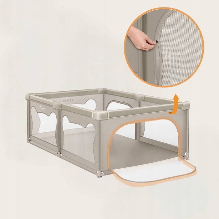 Дитячий манеж Willow LO-WILLOW BEIGE SAND