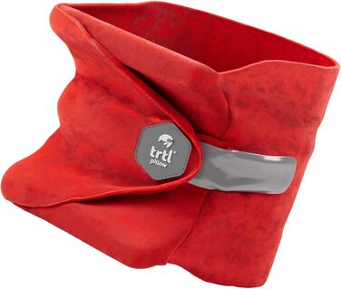 Подушка для подорожей trtl Rot — ергономічна дорожня подушка для шиї з унікальною підтримкою, для літака та авто, знімний чохол, для дорослих, червона