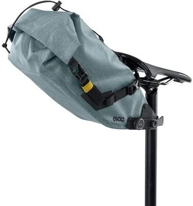 Велосипедна сідельна сумка EVOC SEAT PACK BOA WP 16 л, водонепроникна, сталева, з компресійними ременями та багатофункціональними кріпленнями