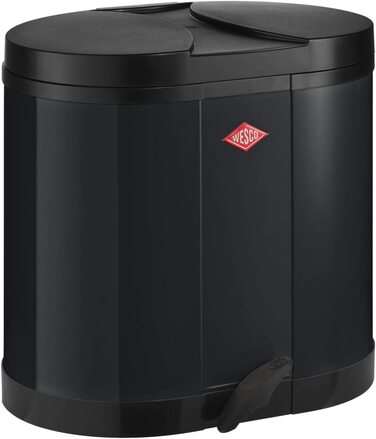 Сортувальник сміття Wesco Öko-Sammler 170, 2×15 л, чорний