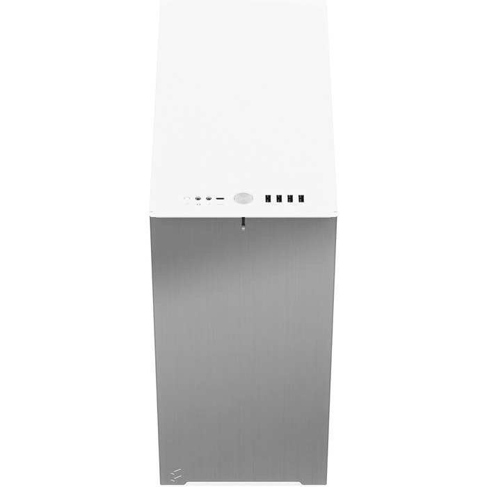 Корпус Fractal Design Define 7 Compact White ATX, алюміній/сталь, шумоізольований, білий, для тихого ПК