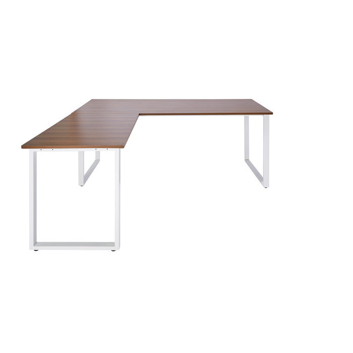 Робочий стіл WORKSPACE XL I 180 x 180 см горіх/білий hjh OFFICE
