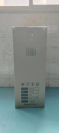 Велика валіза KONO на 4 колесах, жорсткий ABS корпус, рожевий, дорожній спінер