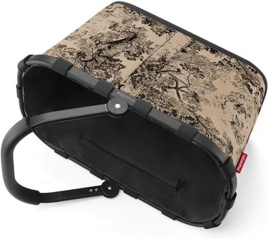Сумка-шопер Reisenthel Carry Bag – стабільний кошик для покупок з великим об'ємом та практичною внутрішньою кишенею. Елегантний та водостійкий дизайн (Jacquard Brown, Single)