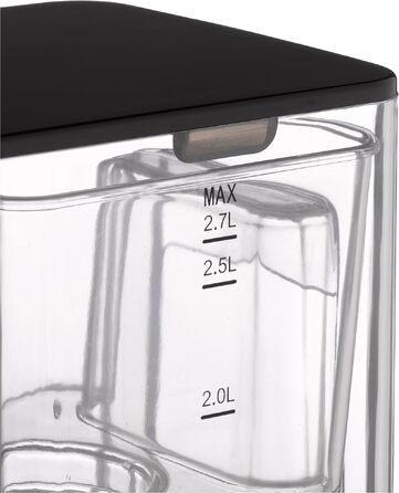 Диспенсер для гарячої води CASO HW 666 Inox UV з УФ-дезінфекцією, 2.7л, 2600Вт, для дитячого харчування, 40-100°C, нержавіюча сталь, з фільтром
