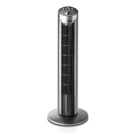 Вентилятор вежний Taurus Babel RCH 50W, 86 см, сірий: 4 режими, таймер, пульт, сенсорний екран