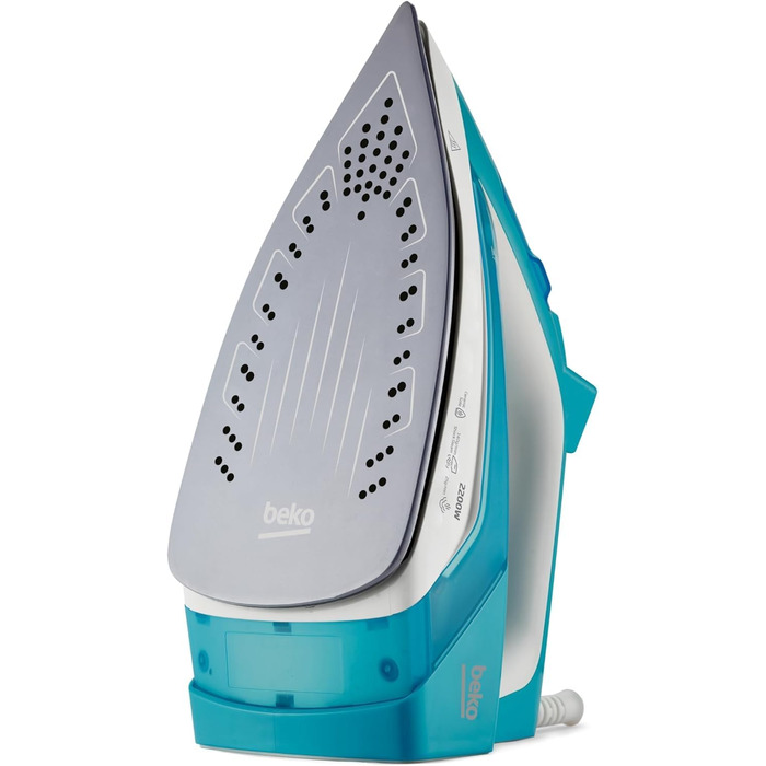 Праска Beko SIM3122T, 2200 Вт, вертикальне прасування, автоочищення, резервуар 240 мл, блакитна