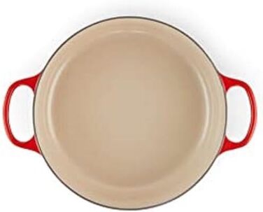 Гусятниця Le Creuset Signature з чавуну, 30 см, 6,2 л, для всіх плит і духовок, червона вишня