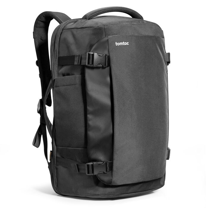 Дорожній рюкзак tomtoc 40L Reiserucksack для ручної поклажі, TSA-сумісний, чорний