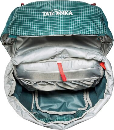 Рюкзак для походів Tatonka Hike Pack 32 л з вентиляцією спини та дощовиком, легкий і зручний туристичний рюкзак, чорний/сірий