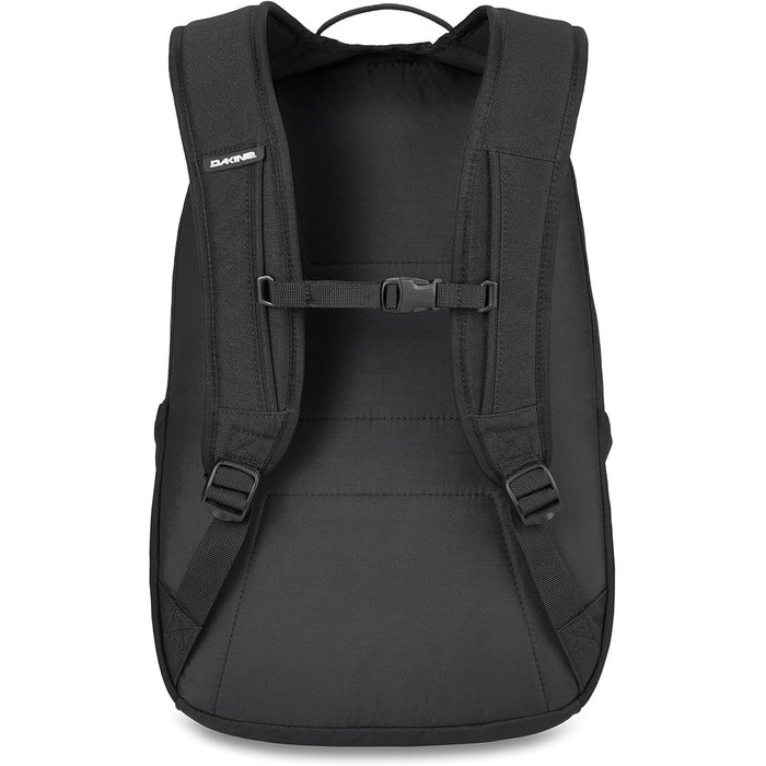 Унісекс рюкзак Dakine Campus 25L для школи, подорожей та ноутбука, водовідштовхуючий, чорний