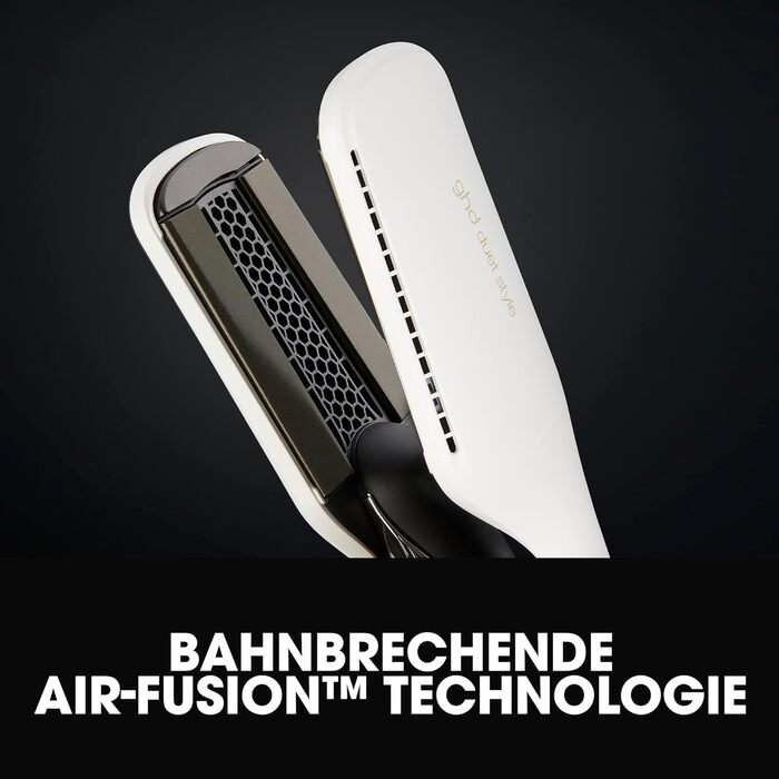 ghd Duet Styler 2-в-1: випрямляч і фен-стайлер для вологого та сухого волосся, білий