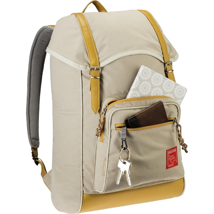 Рюкзак Deuter Innsbruck Vintage 22 л, пісочно-карамельний, міський
