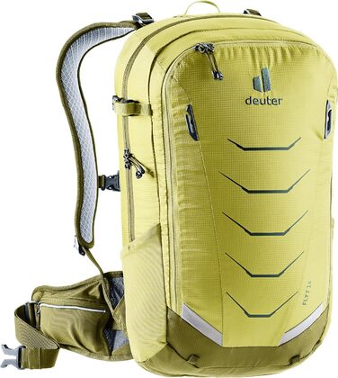 Велорюкзак з протектором Deuter Flyt 14, 14 л, Sprout-cactus
