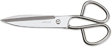 ARCOS Ecopro кухонні ножиці з нержавіючої сталі для риби, професійні, 240 мм, сріблясті
