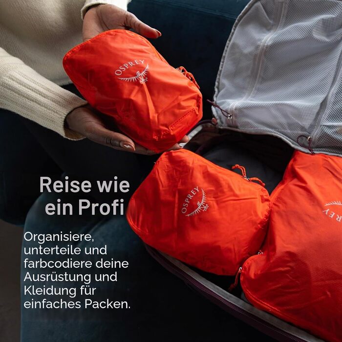 Органайзер для одягу Osprey Ultralight Packwürfel, маленький (1.5L), Mars Orange