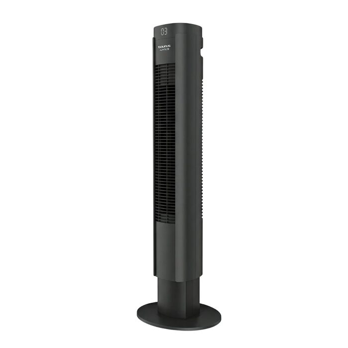 Вентилятор вежний Taurus Babel RCH 50W, 86 см, сірий: 4 режими, таймер, пульт, сенсорне управління