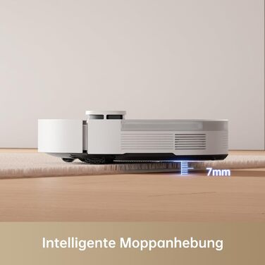 Робот-пилосос Mova S10, 7000Pa, 3D-уникнення перешкод, підйом мопа 7 мм