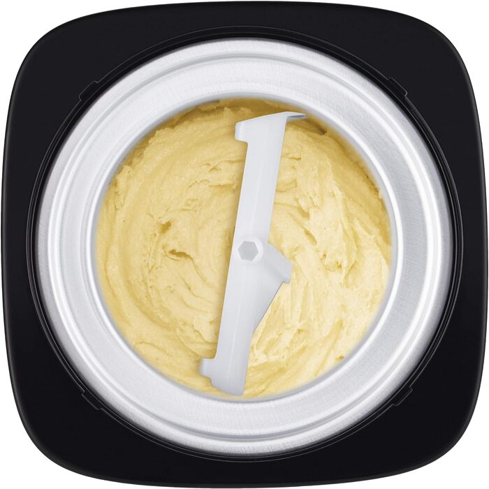 Морозивниця Unold 48855 Gelato, 1.5 л, 12 Вт, LCD-дисплей, цифровий таймер, BPA-free, для веганського, безлактозного та стевієвого морозива