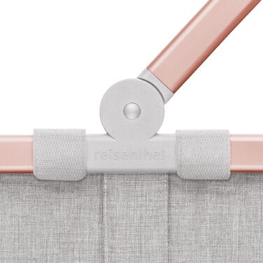 Складана сумка-кошик для покупок reisenthel carrybag twist Sky Rose — водонепроникна та містка