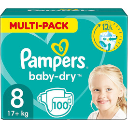 Підгузки Pampers Baby Dry розмір 3 Midi (4-9 кг), велика упаковка на місяць, 198 шт.