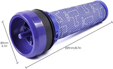 Фільтр передмоторний для пилососа Dyson DC37/DC33C/DC39/DC28C/DC53, 2 шт, KEEPOW