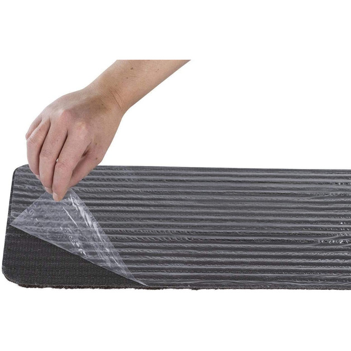 Килимки для сходів Kettelservice-Metzker 15 шт 60x25 см кавово-коричневі