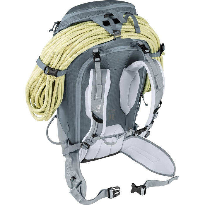 Жіночий туристичний рюкзак Deuter Freerider Pro 32+10 л, для лижних турів, сірий
